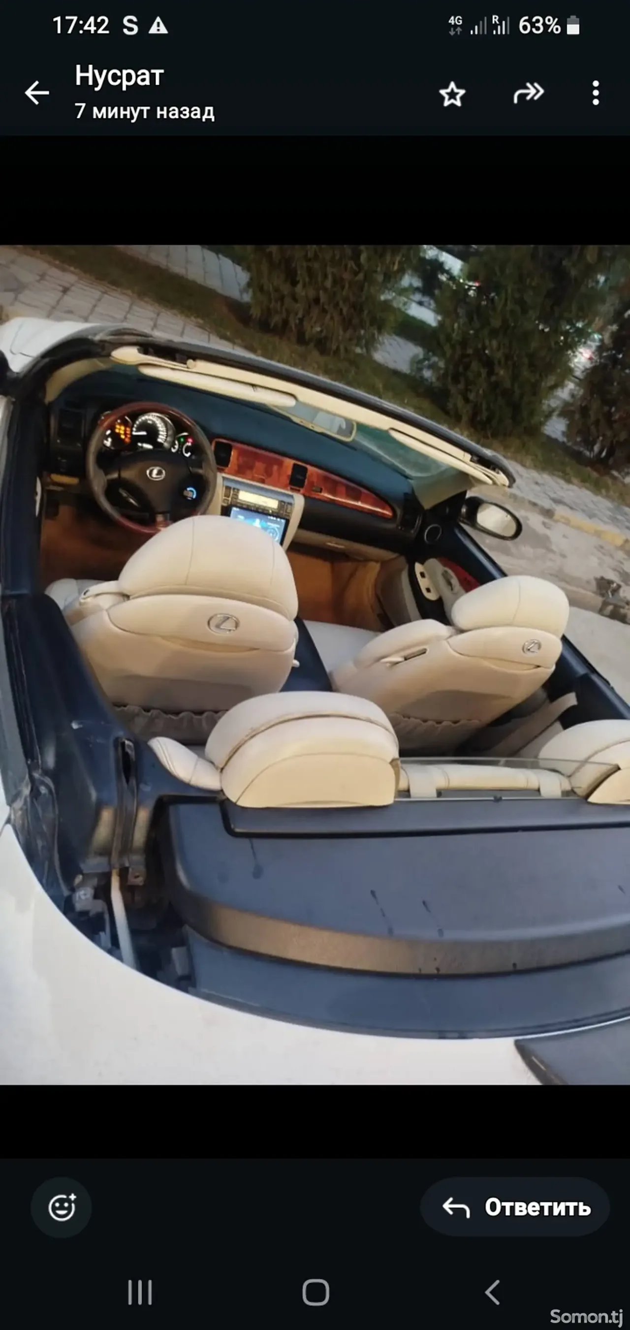 Lexus SC series 2008 · 3.5 AT