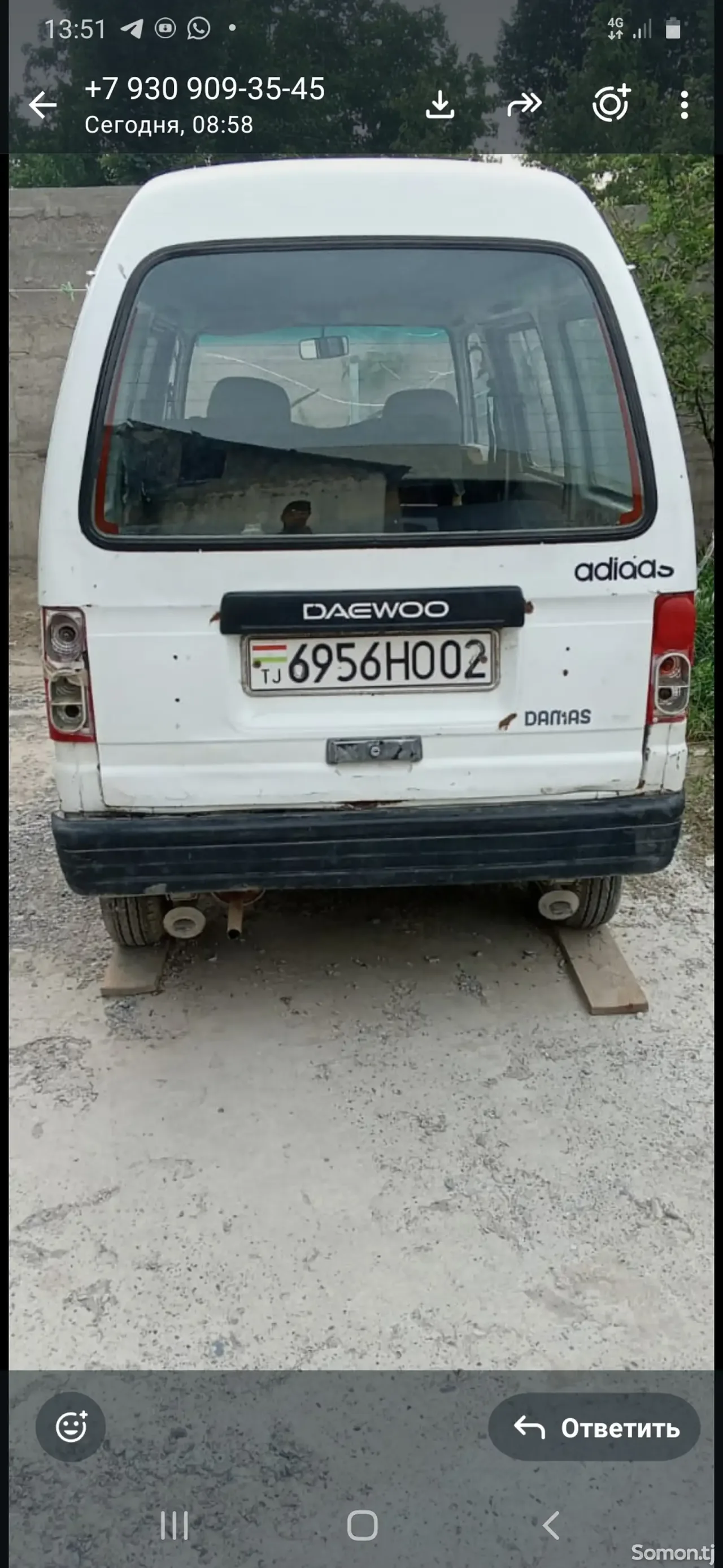 Daewoo Matiz 1996 · 0.8 MT