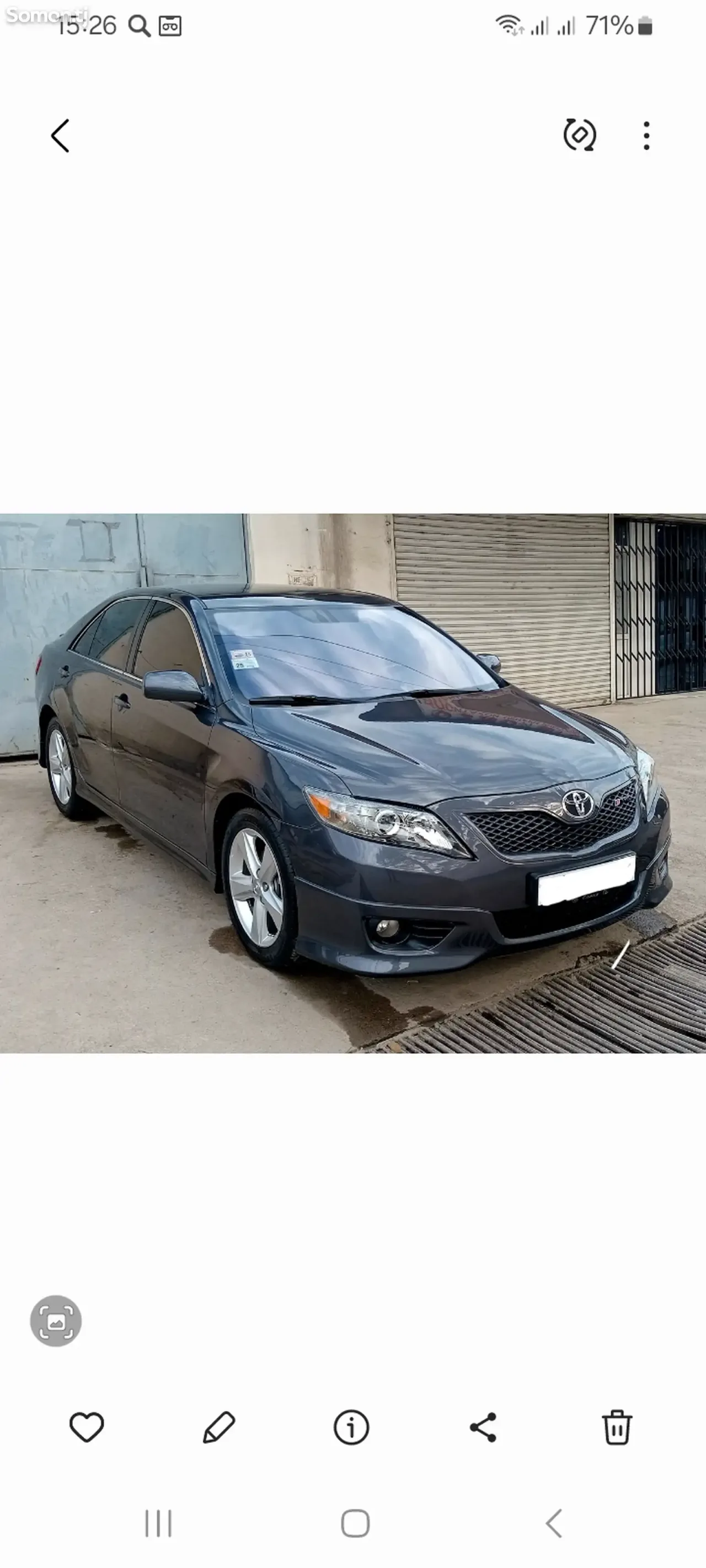Toyota Camry 2010 · 2.5 AT