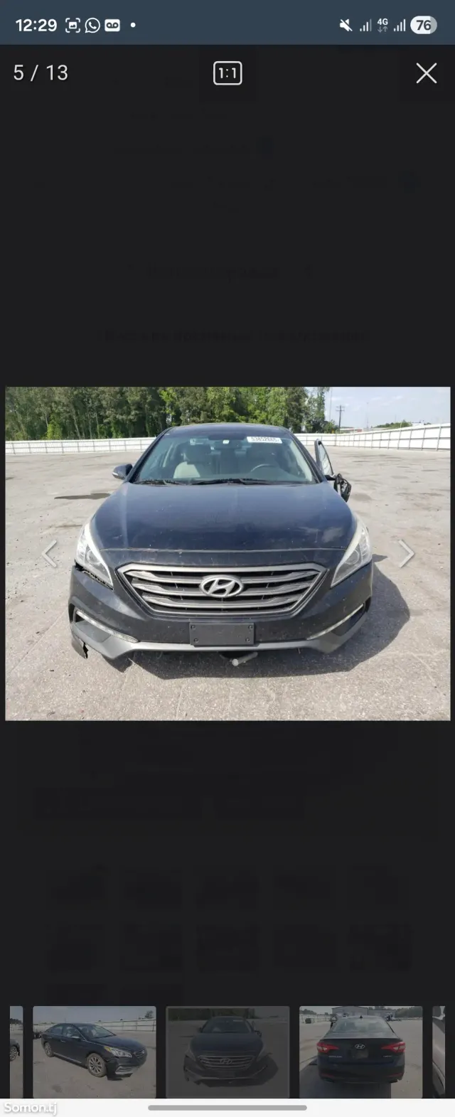 Hyundai Sonata 2016 · 2.4 AT