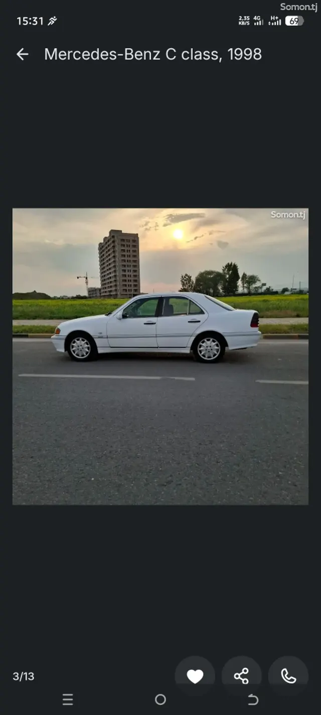 Mercedes-Benz C class 1997 · 2.0 MT
