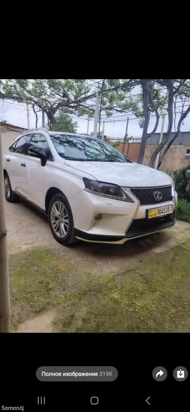 Lexus RX series 2012 · 3.5 AT