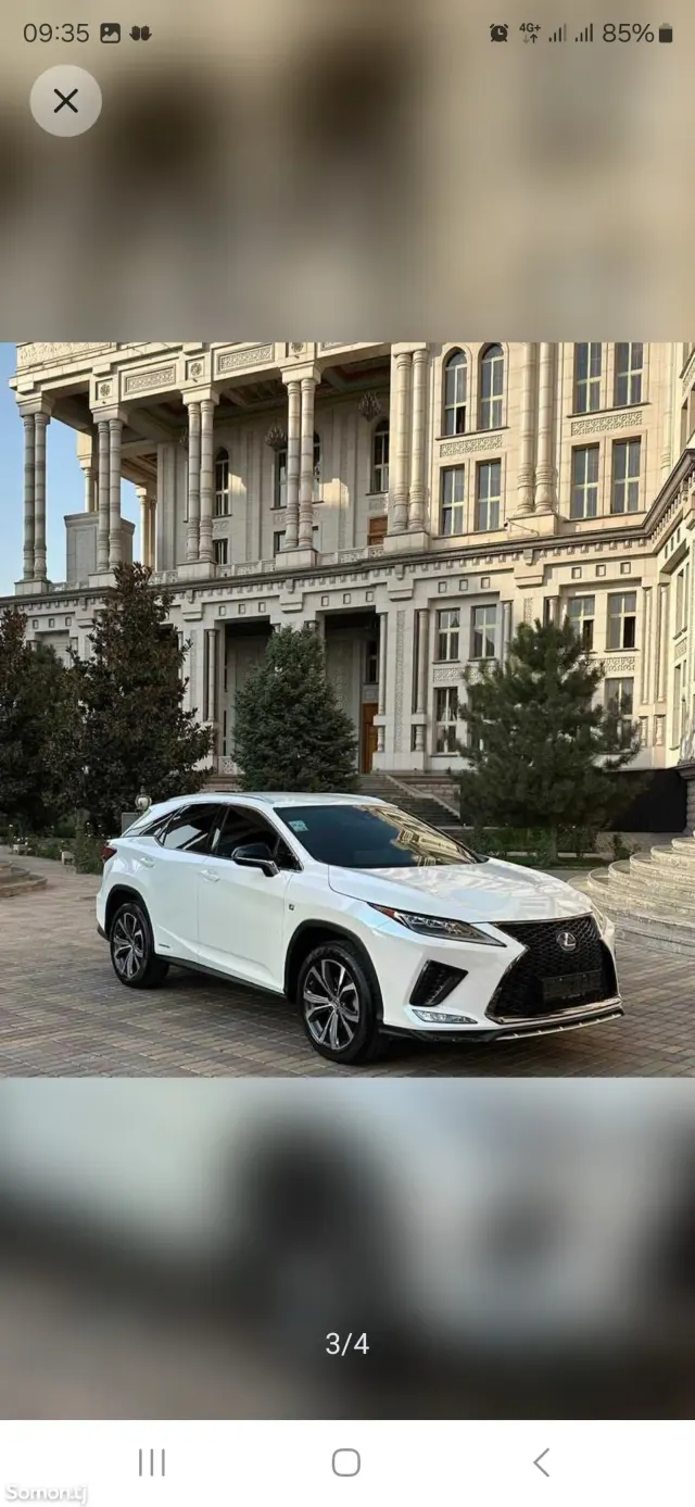 Lexus RX series 2020 · AT