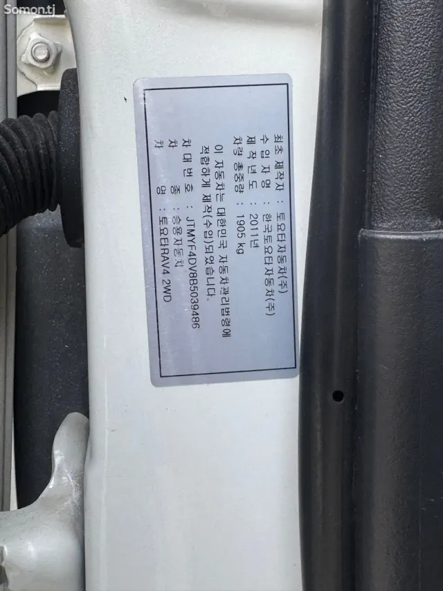 Toyota RAV 4 2011 · 2.5 AT