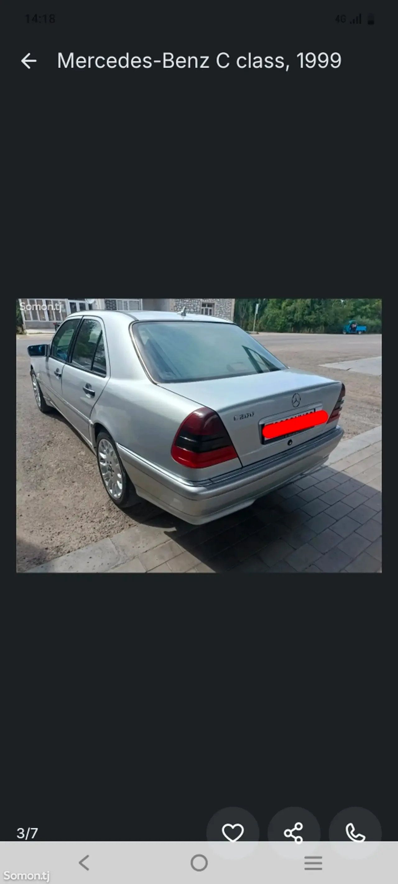 Mercedes-Benz C class 1999 · 1.8 AT