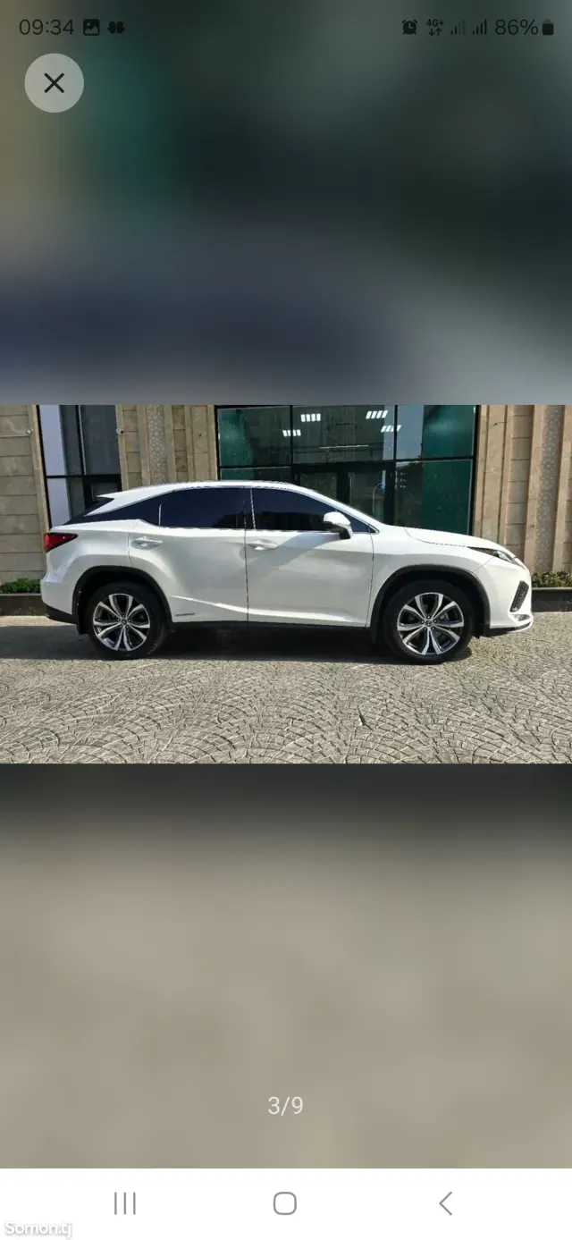 Lexus RX series 2020 · AT