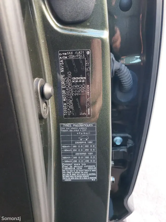 Lexus RX series 2022 · 4.5 AT