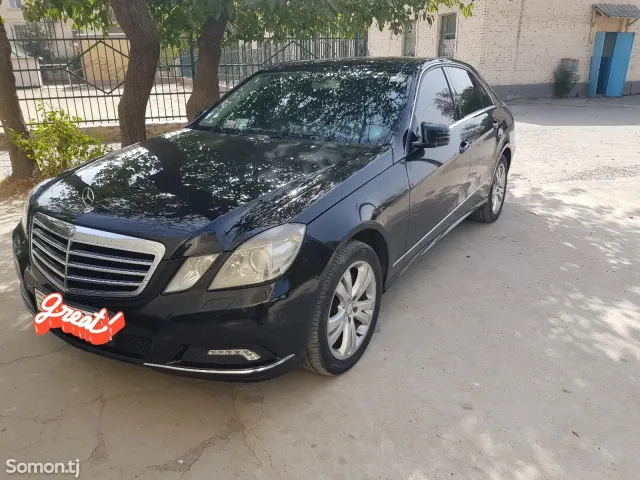Mercedes-Benz E class 2010 · 3.0 AT