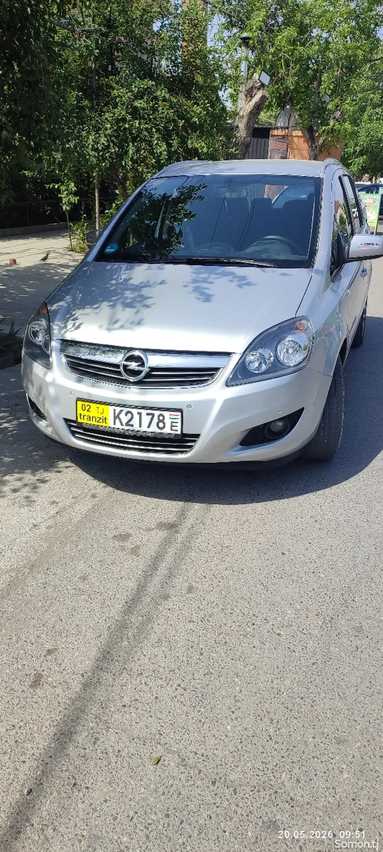 Opel Zafira 2014 · 1.8 MT