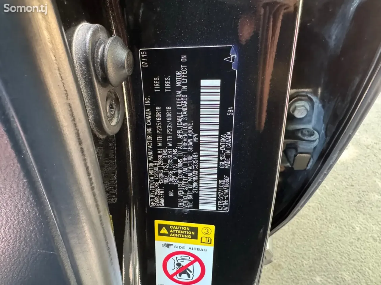 Lexus RX series 2015 · 3.5 AT