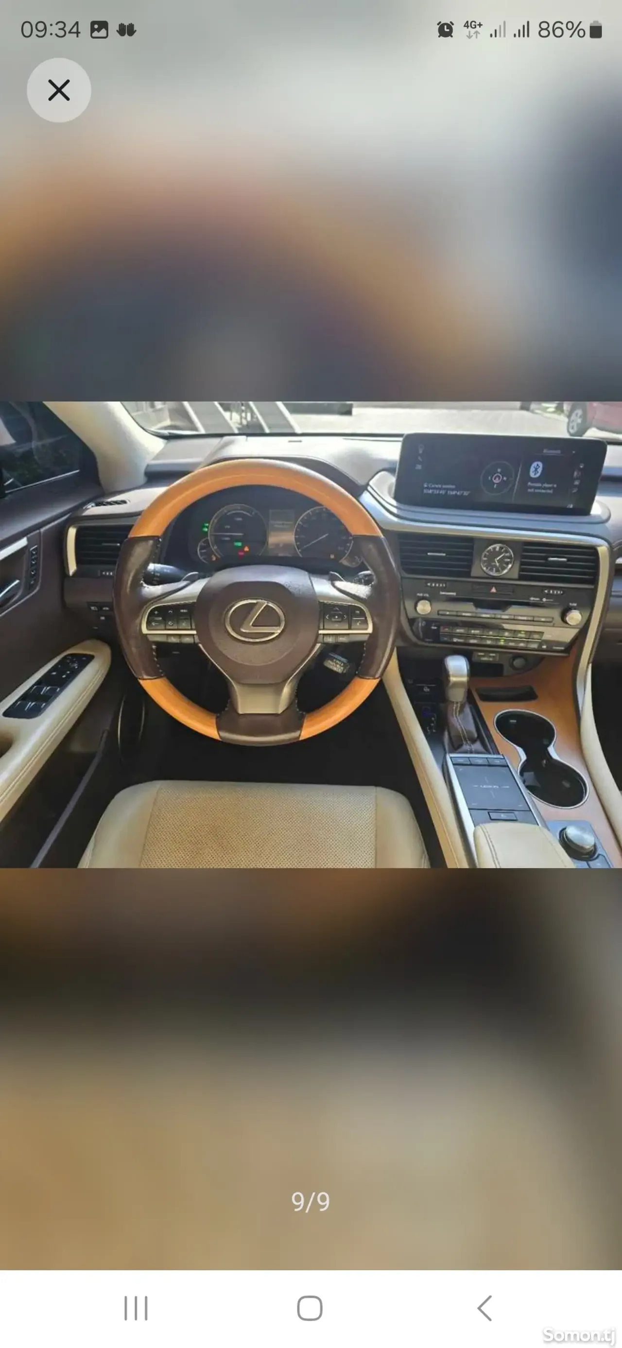 Lexus RX series 2020 · AT