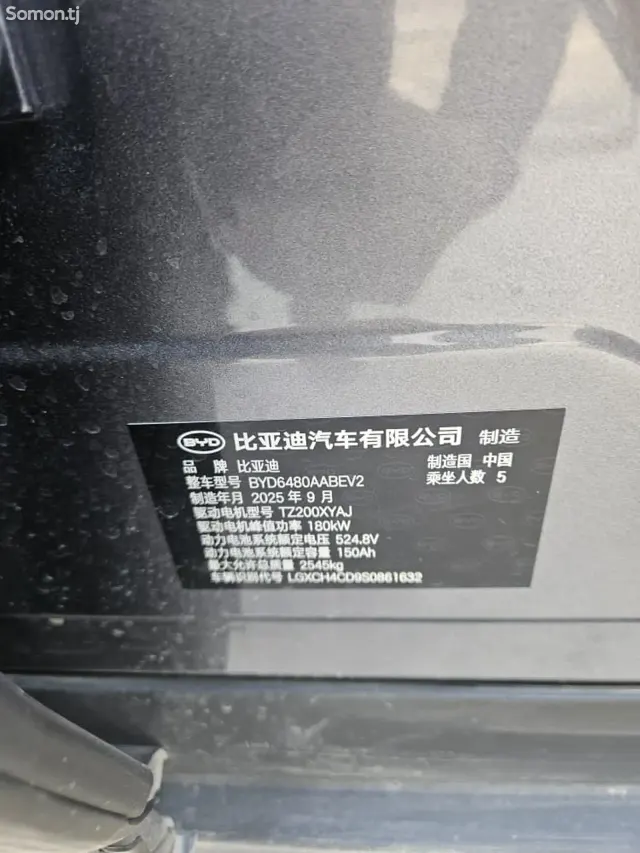 BYD Sea Lion 06 2025 · AT