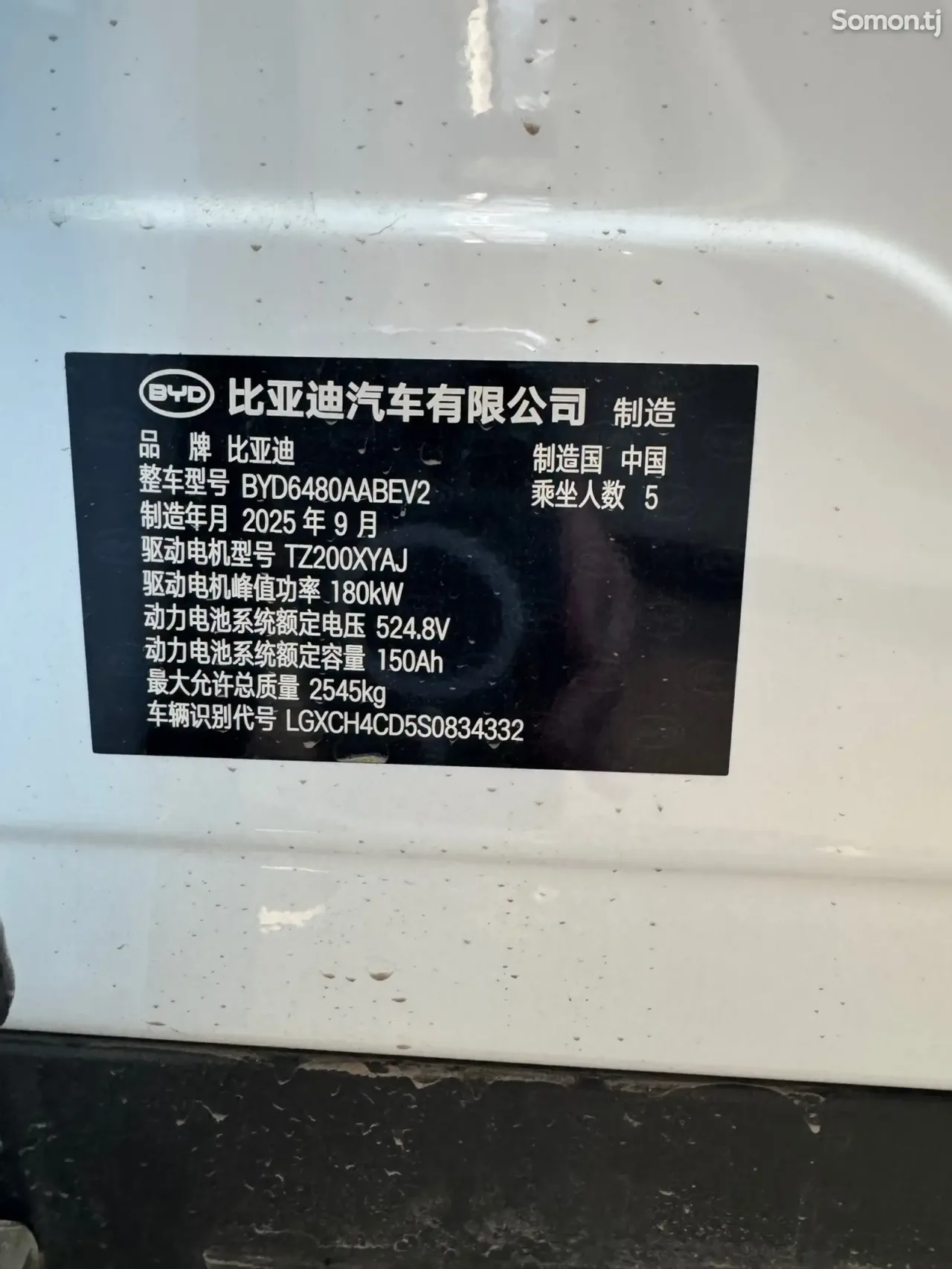 BYD Sea Lion 06 2025 · AT