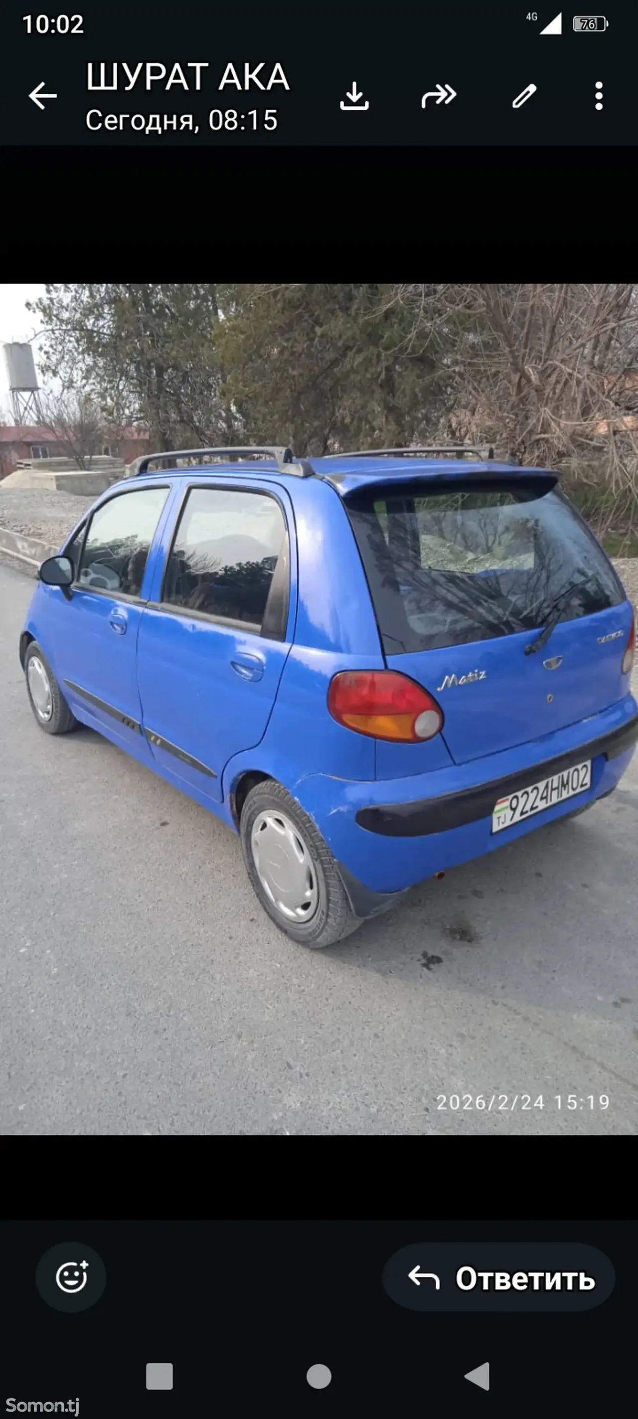 Daewoo Matiz 1998 · MT
