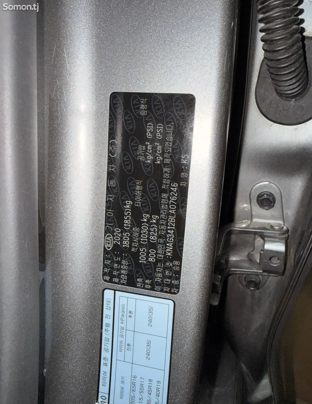 Kia K5 2020 · 1.6 AT