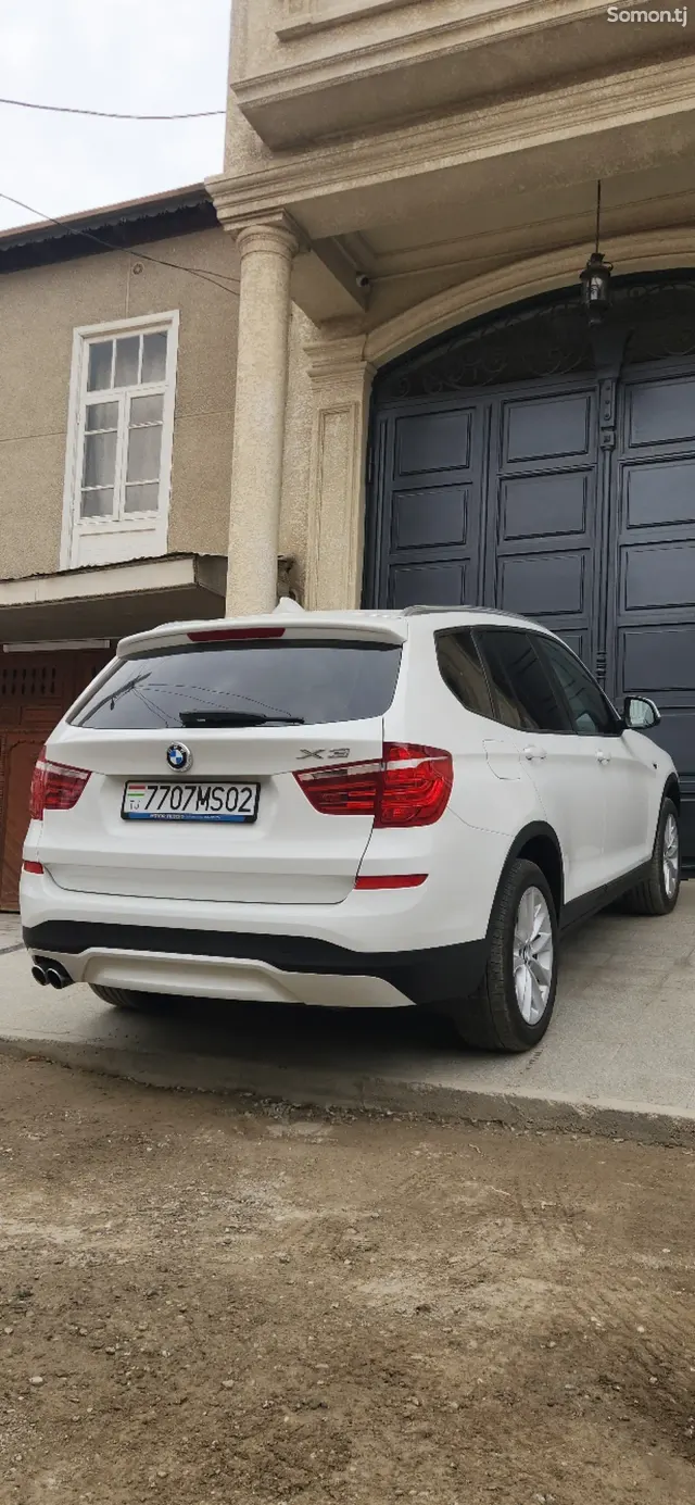 BMW X3 2017 · 2.0 AT