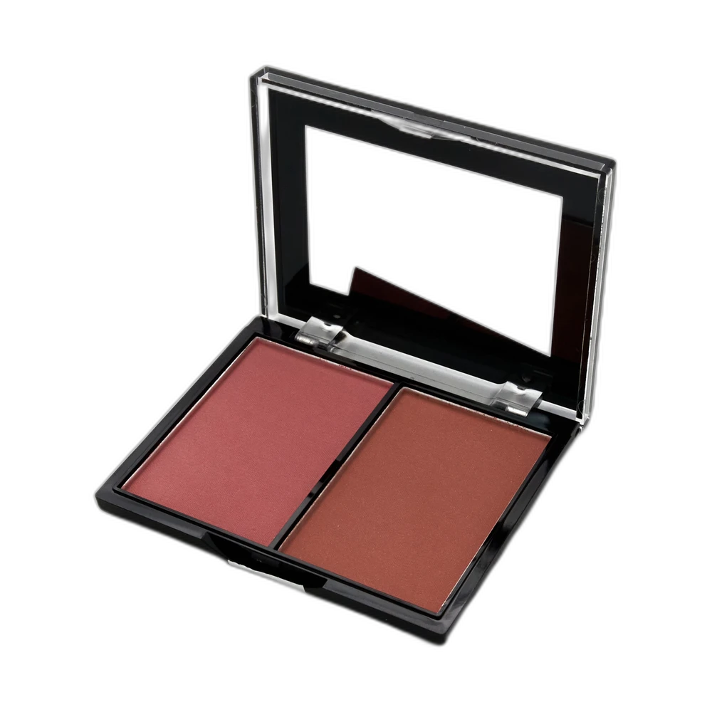 Триумф tf Румяна для лица двухцветные Triumph blush 93 металлическое розовое сияние+матовая холодная сирень CTBL-09 93663