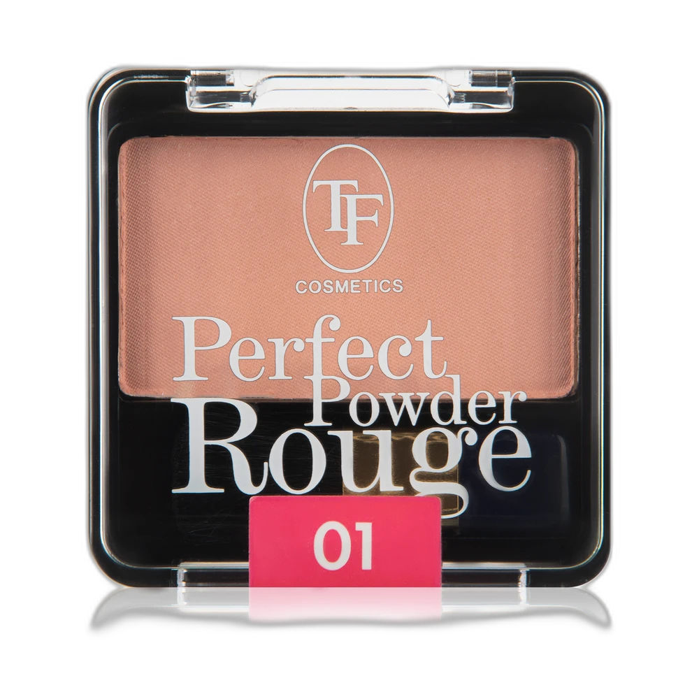 Триумф tf Румяна для лица Perfect Powder Rouge 01 розовые лепестки 14012