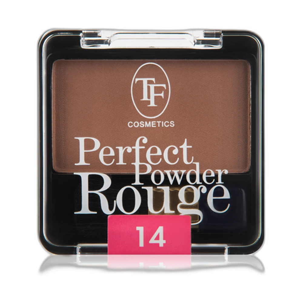 Триумф tf Румяна для лица Perfect Powder Rouge 14 кофе со сливками 14142