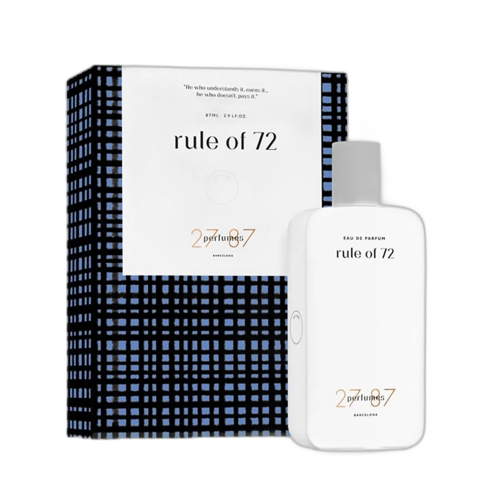 27 87 PERFUMES RULE OF 72 edp 87ml