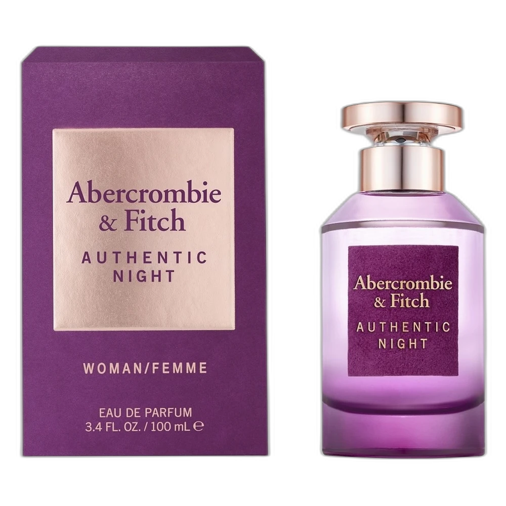 ABERCROMBIE & FITCH AUTHENTIC NIGHT edp (w) 50ml