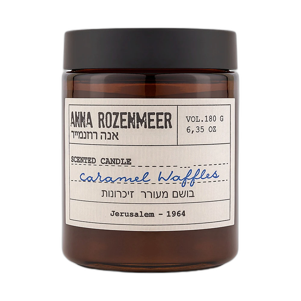 ANNA ROZENMEER CARAMEL WAFFLES 180g candle