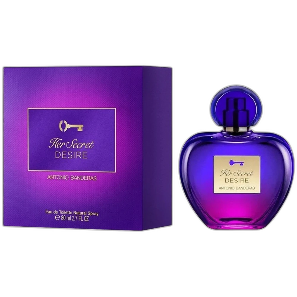 ANTONIO BANDERAS HER SECRET DESIRE edt (w) 80ml