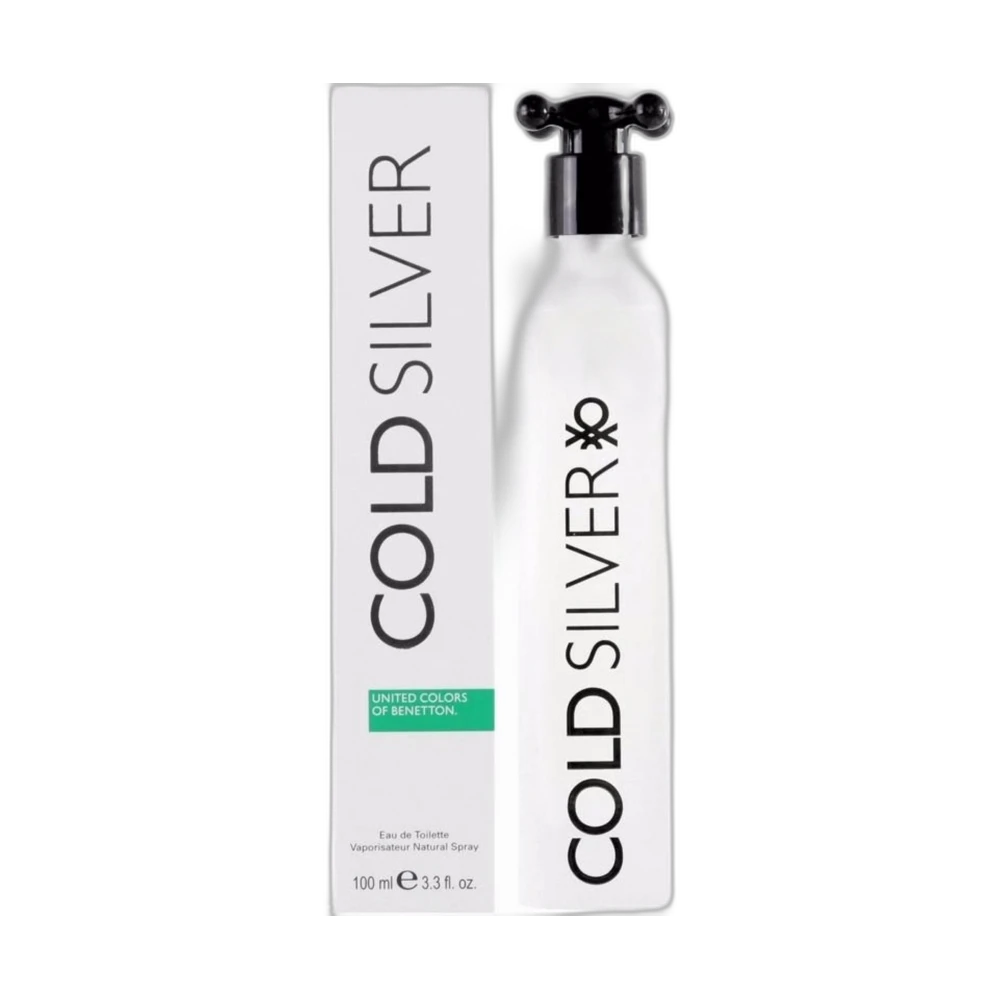 BENETTON COLD SILVER edt (m) 100ml