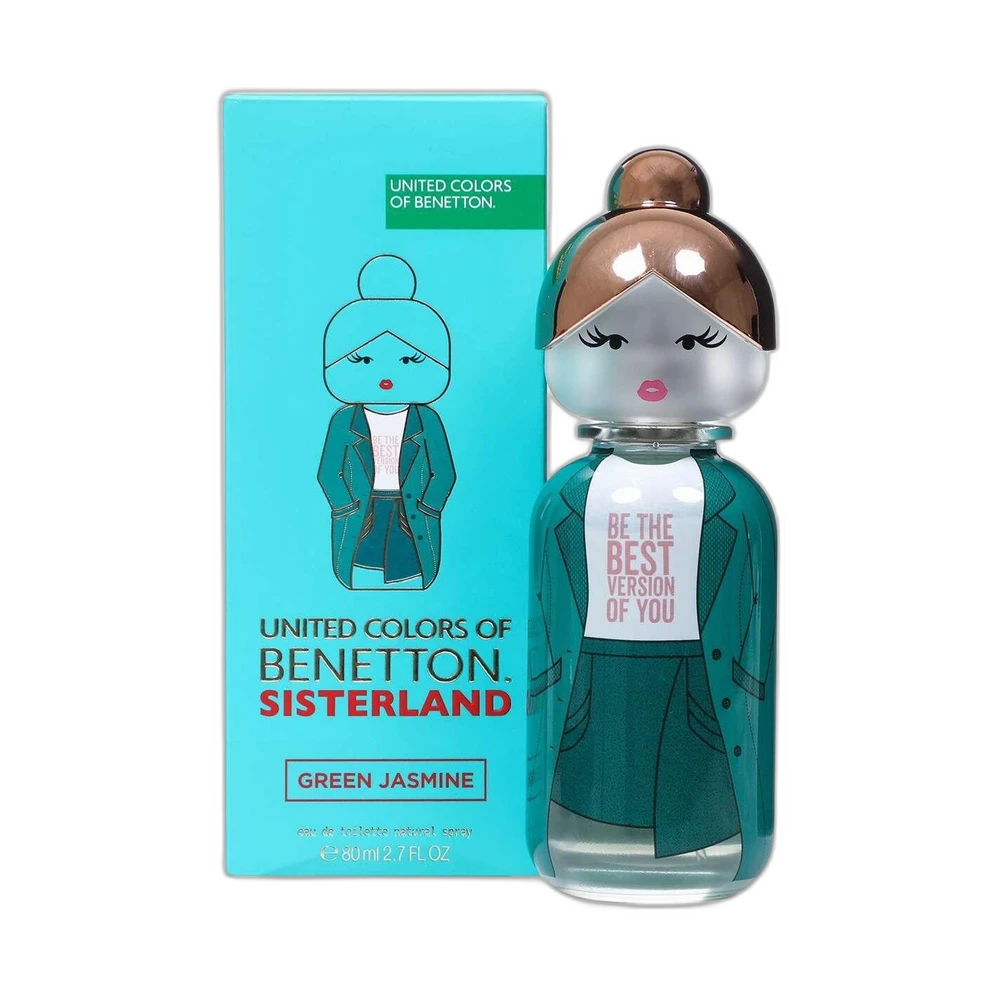 BENETTON SISTERLAND GREEN JASMIN 80ml тестер