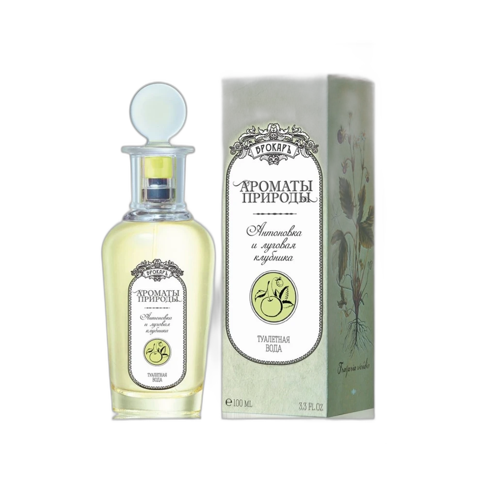 BROCARD АНТОНОВКА И ЛУГОВАЯ КЛУБНИКА edt (w) 100ml