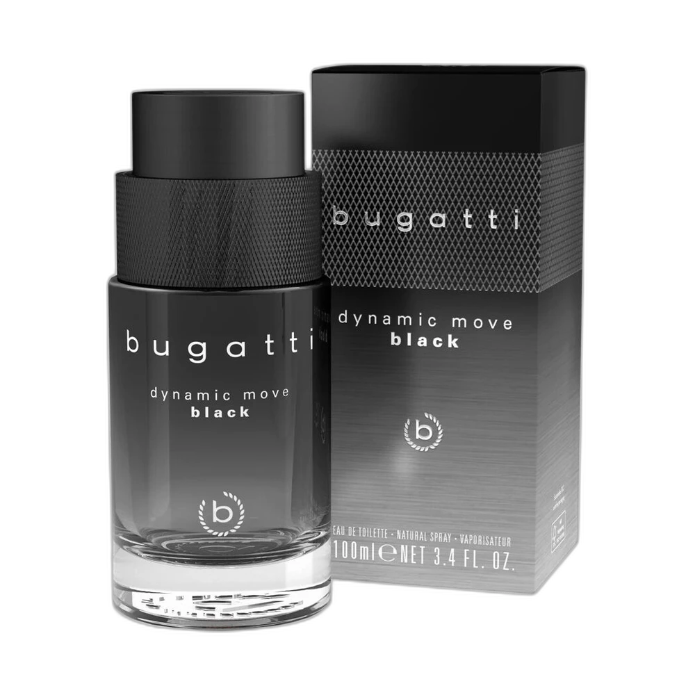 BUGATTI DYNAMIC MOVE BLACK 100ml