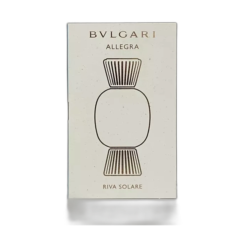 BVLGARI ALLEGRA RIVA SOLARE edp (w) 1.5ml пробник