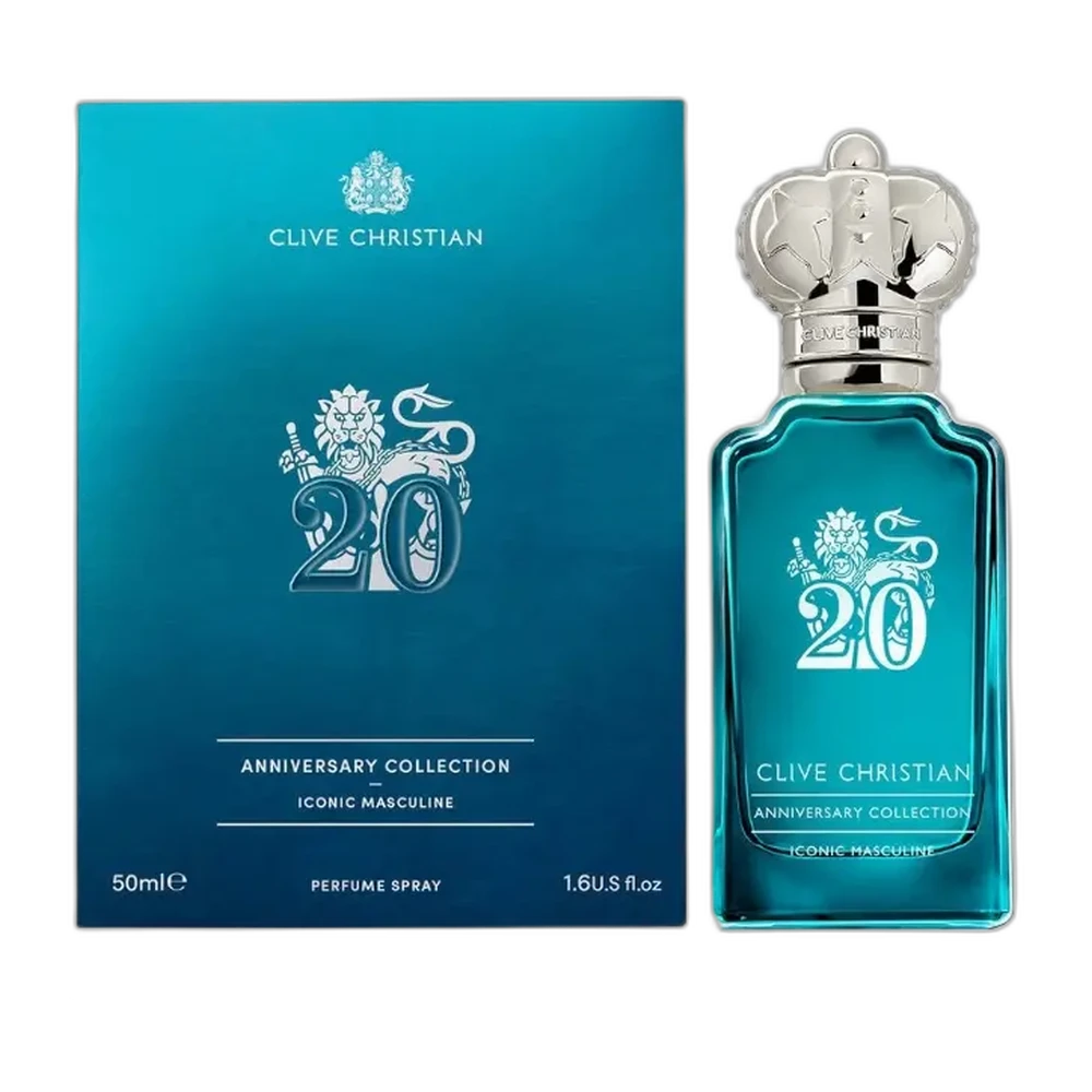 CLIVE CHRISTIAN ANNIVERSARY COLLECTION 20 ICONIC MASCULINE (m) 50ml parfume