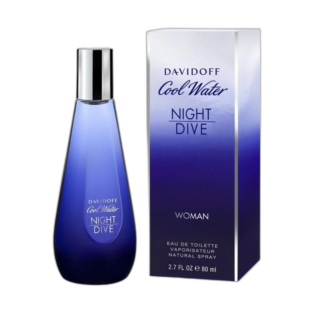 DAVIDOFF COOL WATER NIGHT DIVE edt (w) 80ml