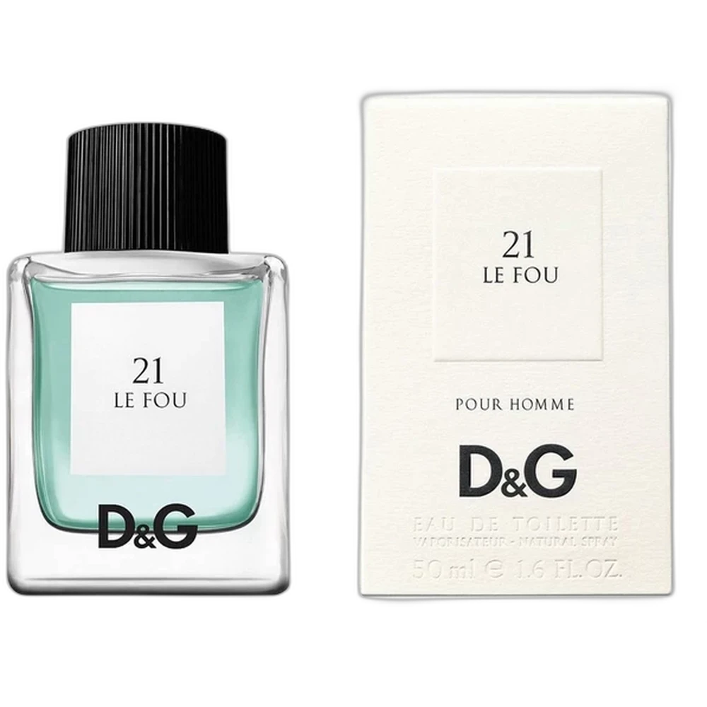 DOLCE & GABBANA №21 LE FOU edt 50ml
