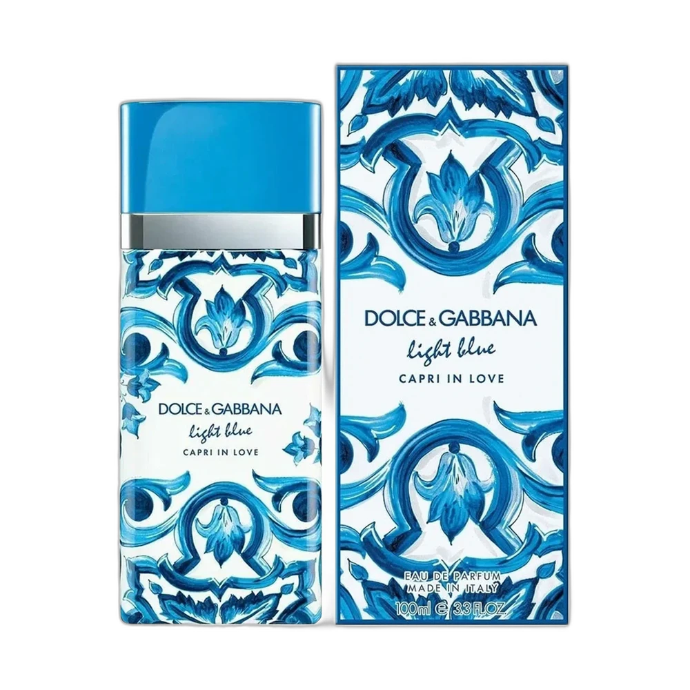 DOLCE & GABBANA LIGHT BLUE CAPRI IN LOVE edp (w) 100ml