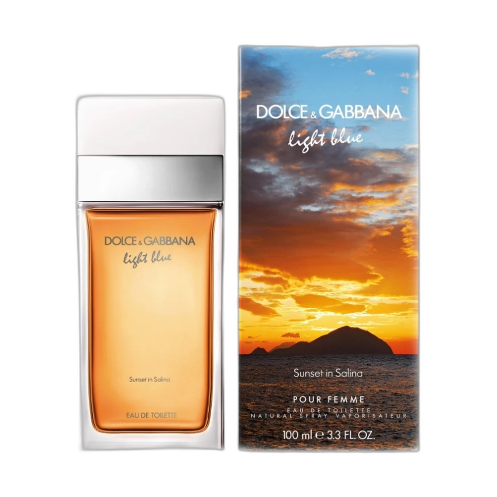 DOLCE & GABBANA LIGHT BLUE SUNSET IN SALINA edt (w) 100ml