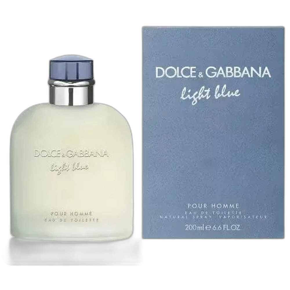 DOLCE & GABBANA LIGHT BLUE edt (m) 200ml