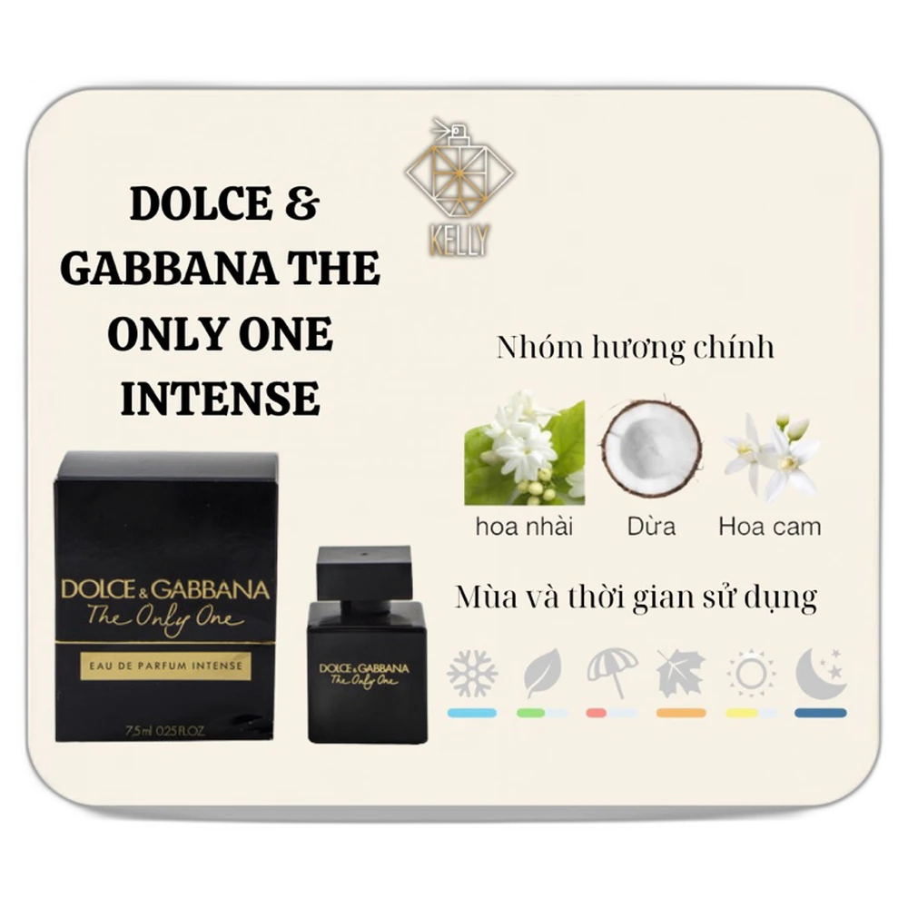 DOLCE & GABBANA THE ONLY ONE 7.5ml mini тестер