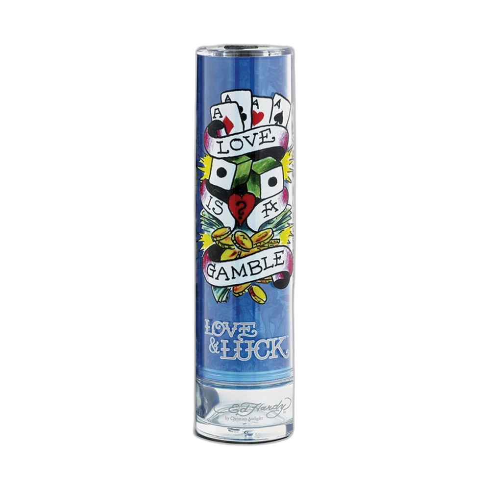 ED HARDY LOVE  & LUCK edt (m) 100ml TESTER