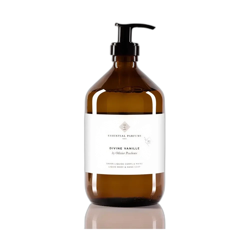 ESSENTIAL PARFUMS DIVINE VANILLE 500ml soap