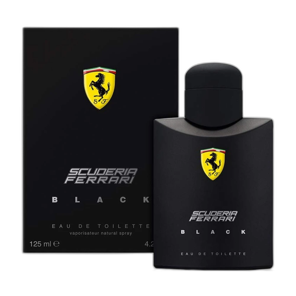 FERRARI SCUDERIA BLACK edt (m) 125ml