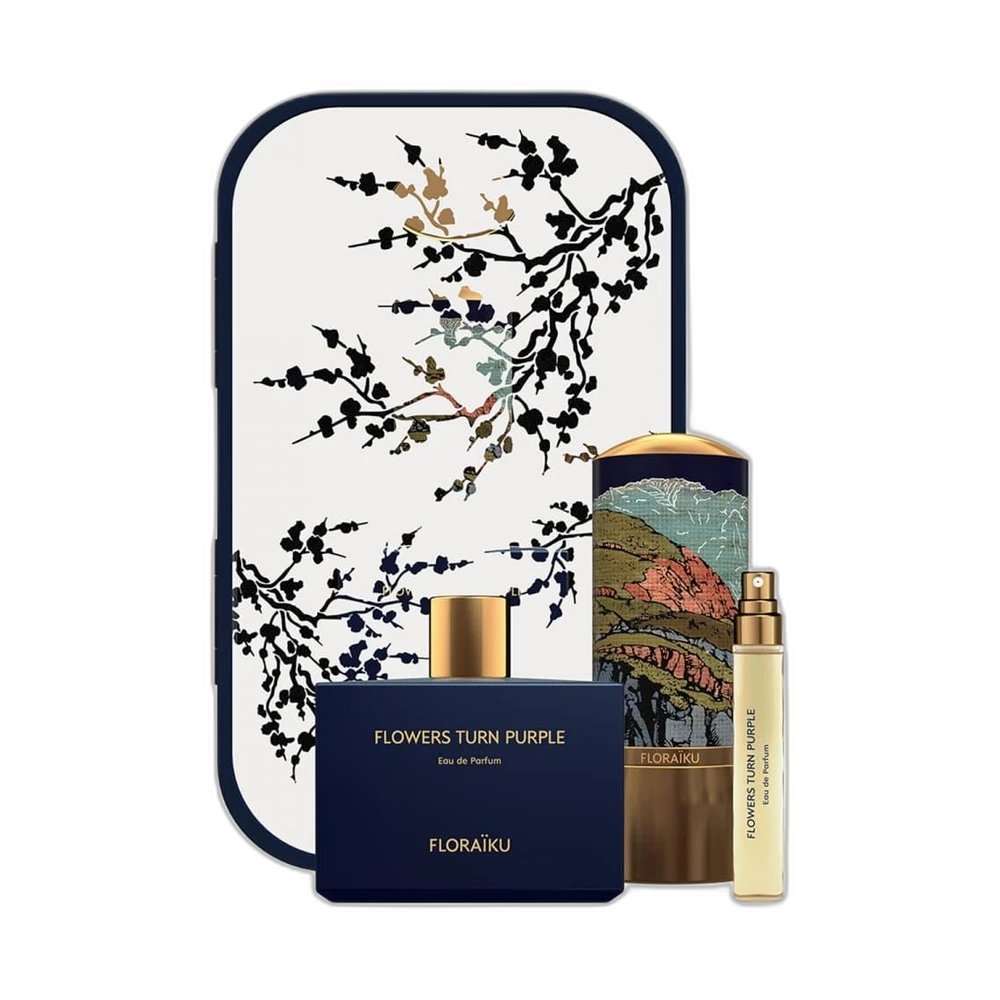 FLORAIKU FLOWERS TURN PURPLE edp 50ml + 10ml