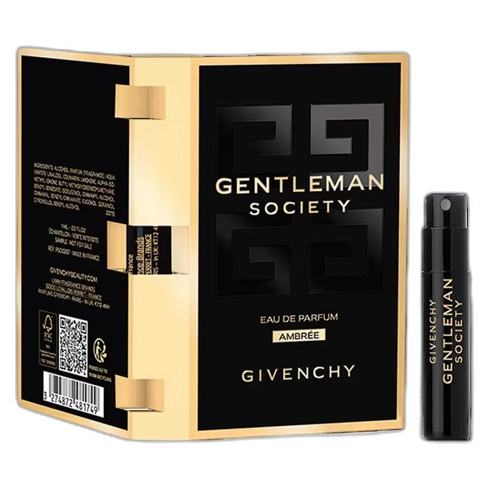 GIVENCHY GENTLEMAN SOCIETY AMBREE edp (m) 1ml пробник