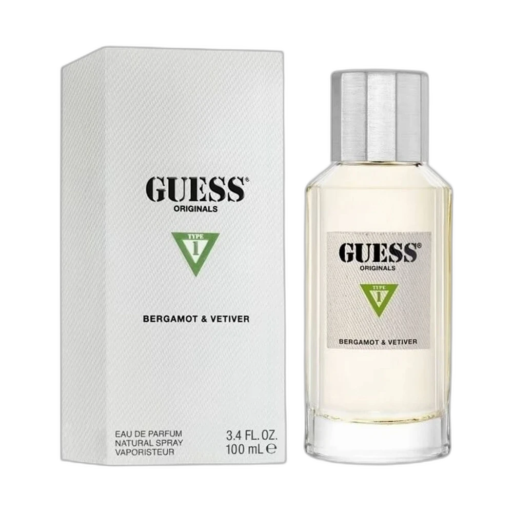 GUESS TYPE 1 BERGAMOT & VETIVER edp 100ml