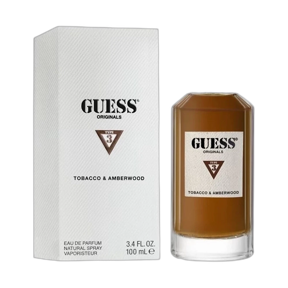 GUESS TYPE 3 TOBACCO & AMBERWOOD edp 100ml