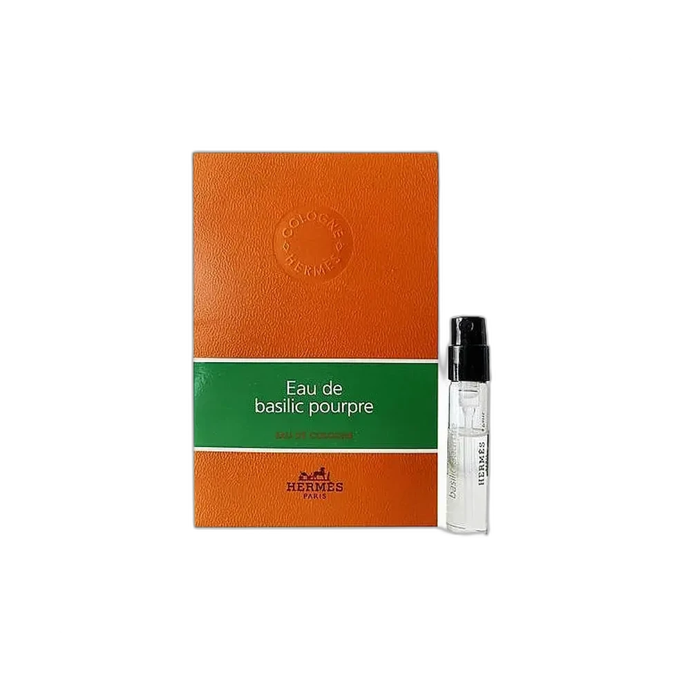 HERMES EAU DE BASILIC POURPRE edc 2ml пробник
