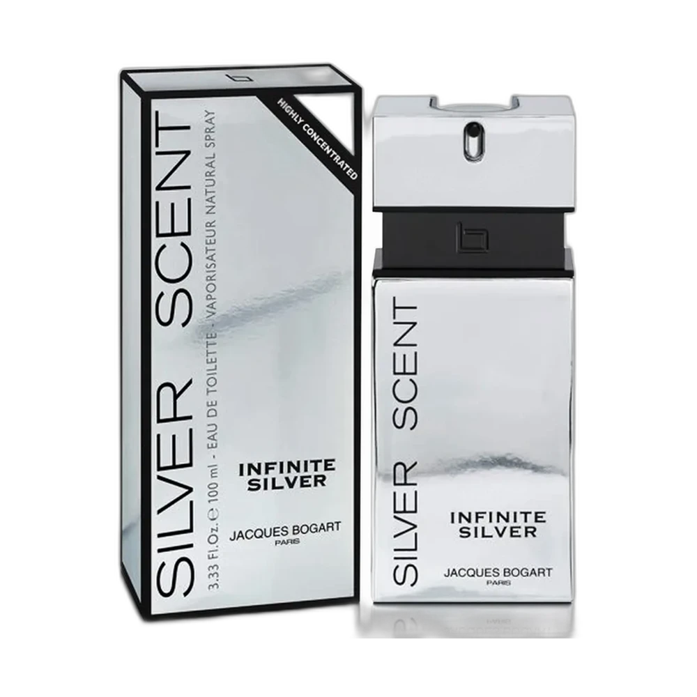 JACQUES BOGART SILVER SCENT INFINITE SILVER 100ml + 200ml дезодорант