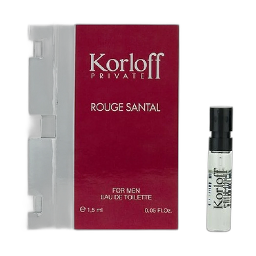KORLOFF PARIS PRIVATE ROUGE SANTAL edt (m) 1.5ml пробник