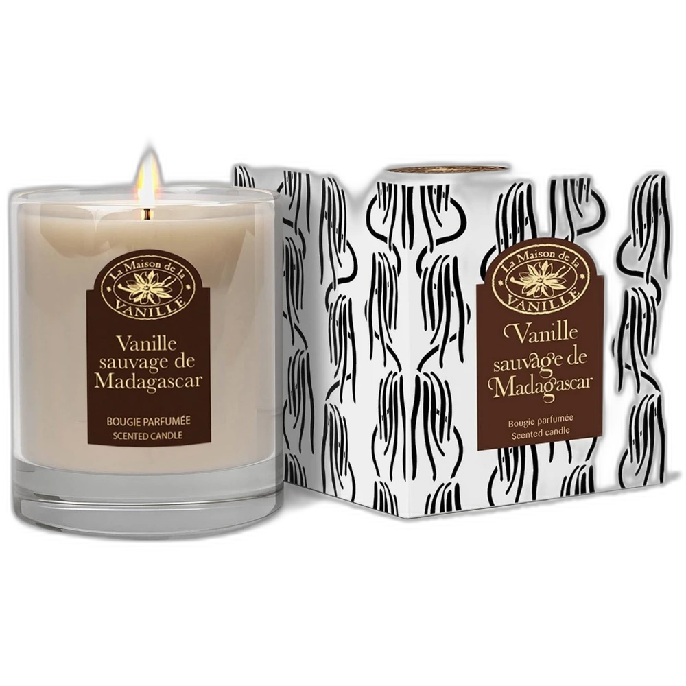 LA MAISON DE LA VANILLE VANILLE SAUVAGE DE MADAGASCAR 180gr candle